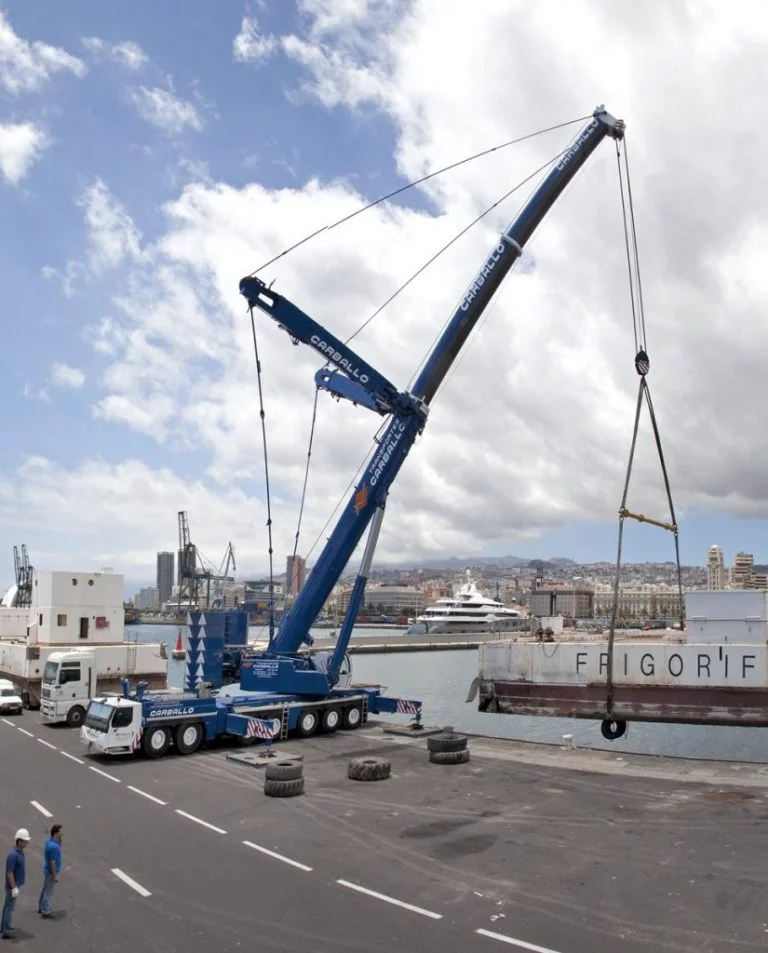 Tipos De Barcos Grúa